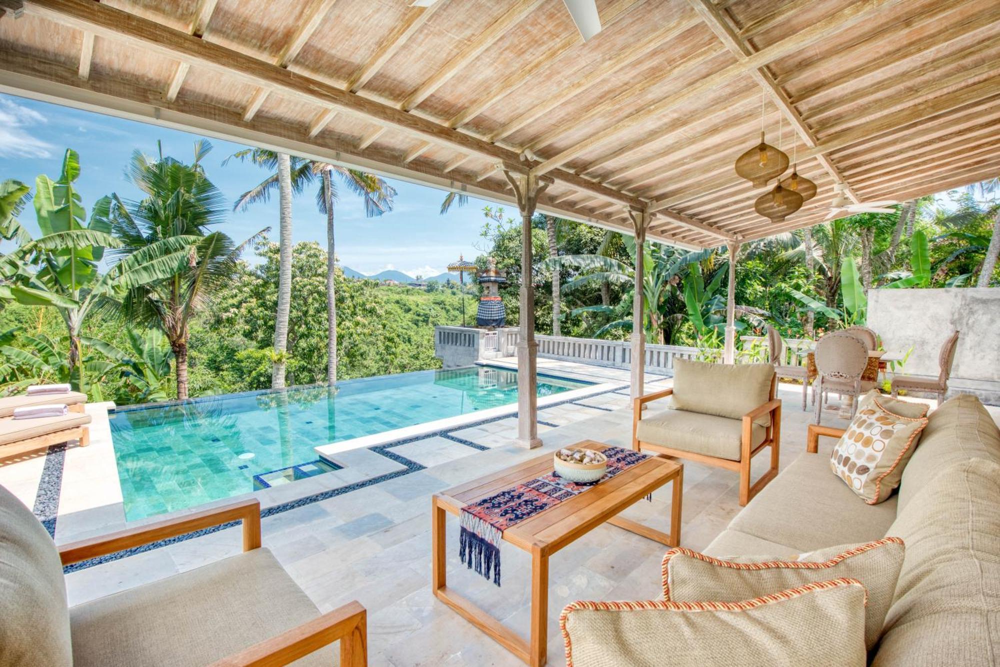 Wake In Paradise And Luxury Lebah Villas Ubud Kültér fotó